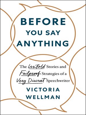 cover image of Before You Say Anything